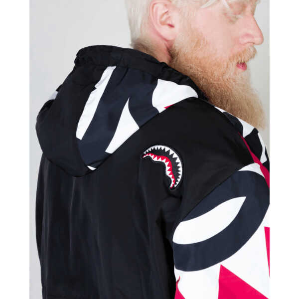 Men's SPRAYGROUND MAXI SHARK NEISH ANORAK - Image 6