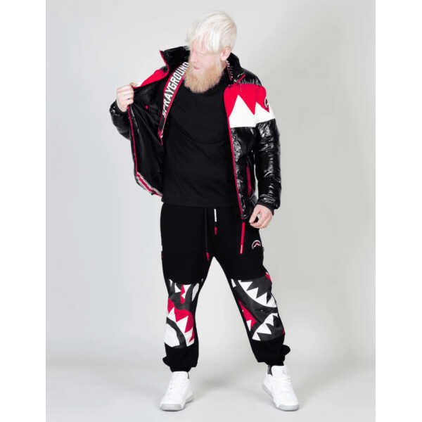 Men's PANTALONES DEPORTIVOS SPRAYGROUND MAXI SHARK NYLON COTTON - Image 4