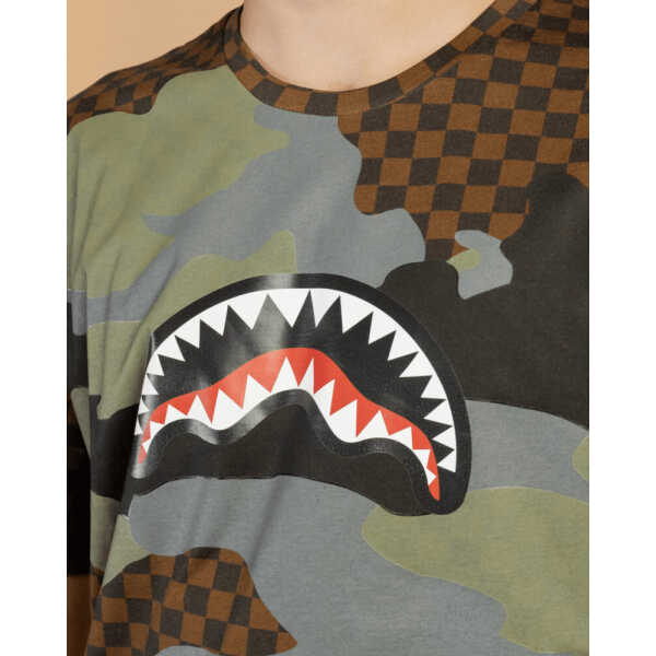 Men's CAMISETA SPRAYGROUND CAMU E QUADRI - Image 3