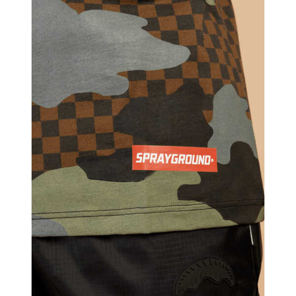 Men's CAMISETA SPRAYGROUND CAMU E QUADRI - Image 4