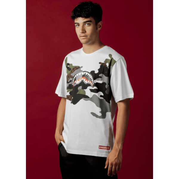 Men's CAMISETA SPRAYGROUND STAMPA MIMETICA