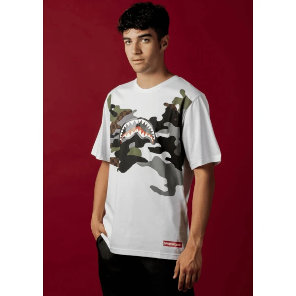 Men's CAMISETA SPRAYGROUND STAMPA MIMETICA