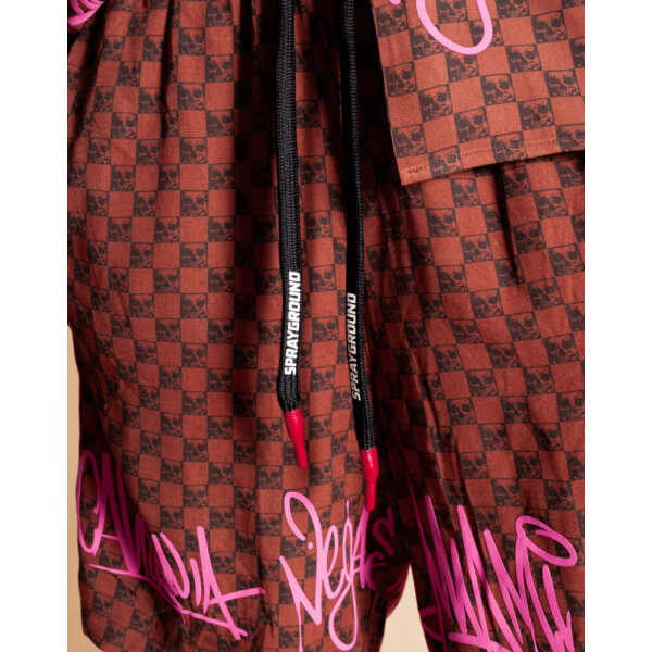Men's SPRAYGROUND BERMUDA SHORTS SKULL CHECKERD - Image 3