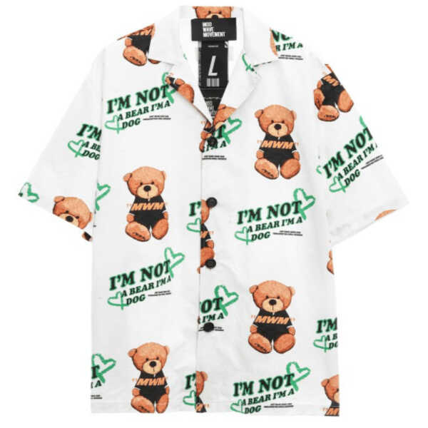 CAMISA MOD WAVE MOVEMENT OVERSIZED TEDDY
