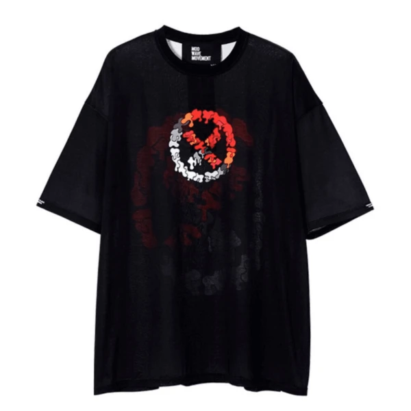 CAMISETA UNISEX MOD WAVE MOVEMENT OVERSIZED Obf Desing CAPSULE