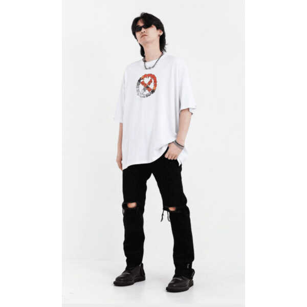 CAMISETA UNISEX MOD WAVE MOVEMENT OVERSIZED Obf Desing CAPSULE - Image 3