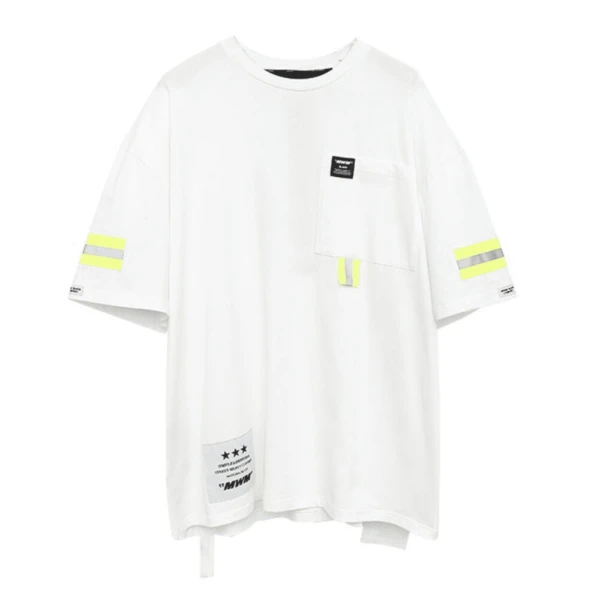 CAMISETA MOD WAVE MOVEMENT OVERSIZED X WHITE
