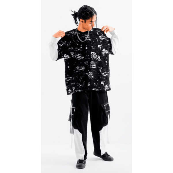 CAMISETA MOD WAVE MOVEMENT OVERSIZED BLACK CAPSULE - Image 3