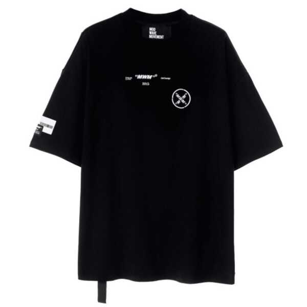 CAMISETA MOD WAVE MOVEMENT OVERSIZED BLACK CAPSULE