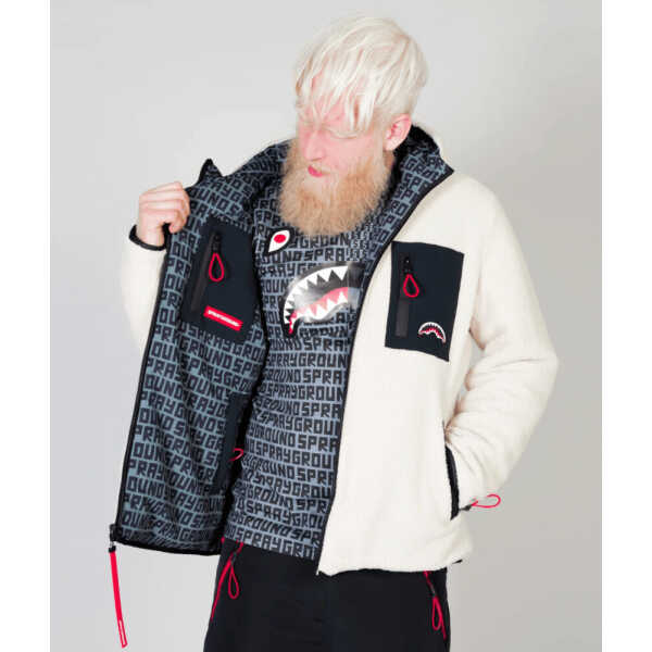 CHAQUETA SPRAYGROUND ECLIPSE DOUBLE FACE TEDDY NYLON - Image 9