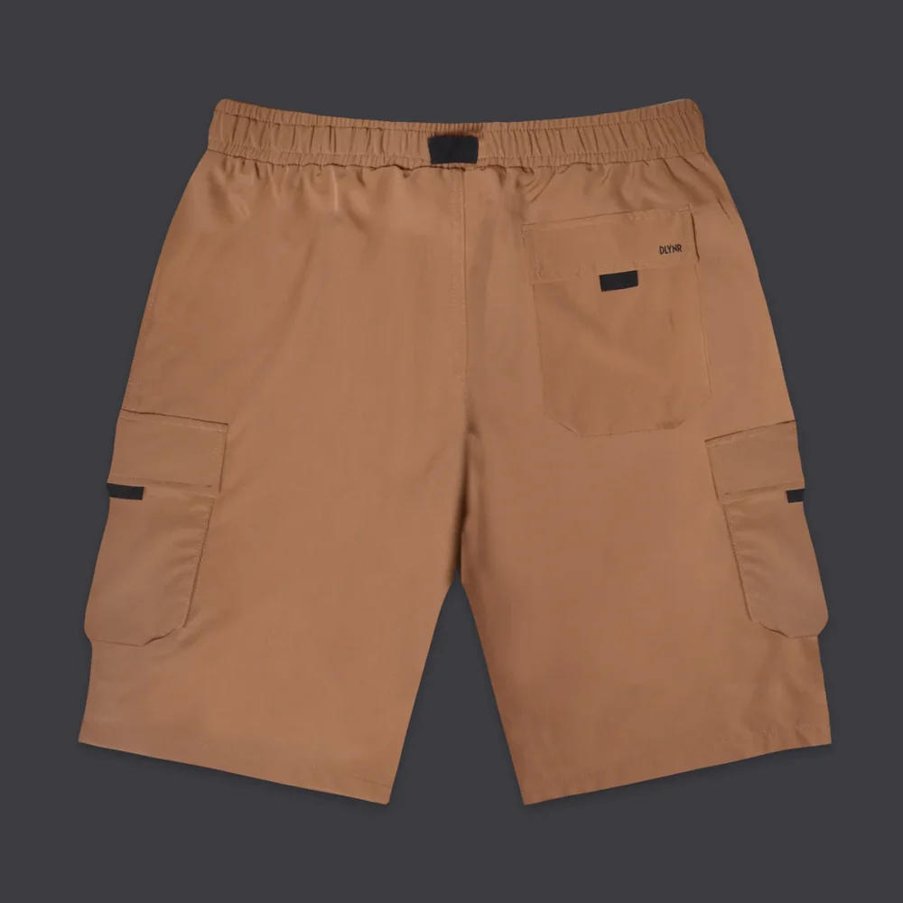 Dolly Noire Techno Cargo Shorts Beige - Imagen 2