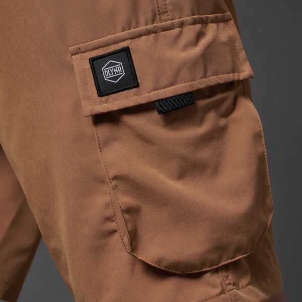 Dolly Noire Techno Cargo Shorts Beige - Image 3