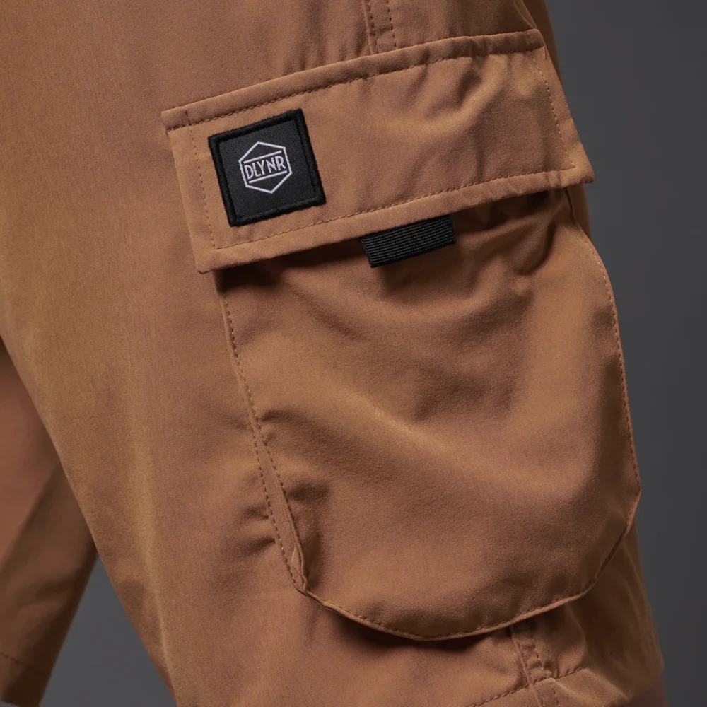 Dolly Noire Techno Cargo Shorts Beige - Imagen 3
