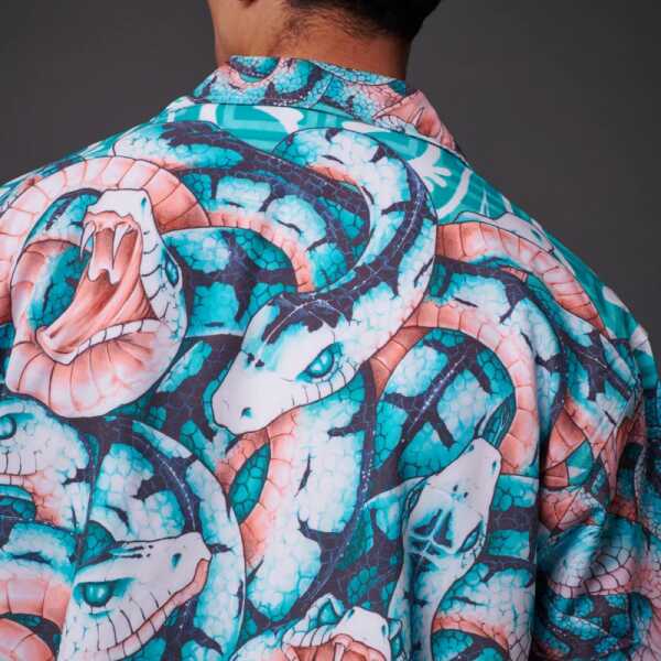 Dolly Noire Medusa Bowling Shirt - Image 5