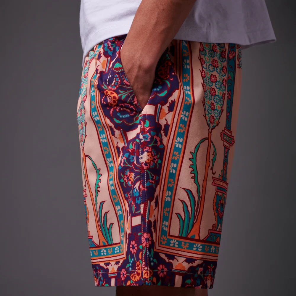 Dolly Noire Persian Rug Swminshorts - Imagen 4