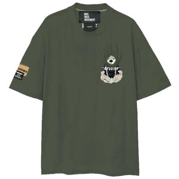CAMISETA UNISEX MOD WAVE MOVEMENT OVERSIZED TEDDY CAPSULE T-SHIRT