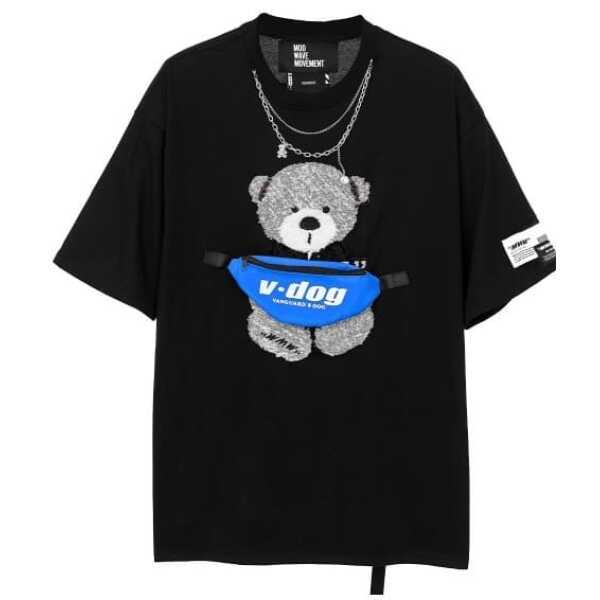 CAMISETA UNISEX MOD WAVE MOVEMENT OVERSIZED TEDDY CAPSULE T-SHIRT