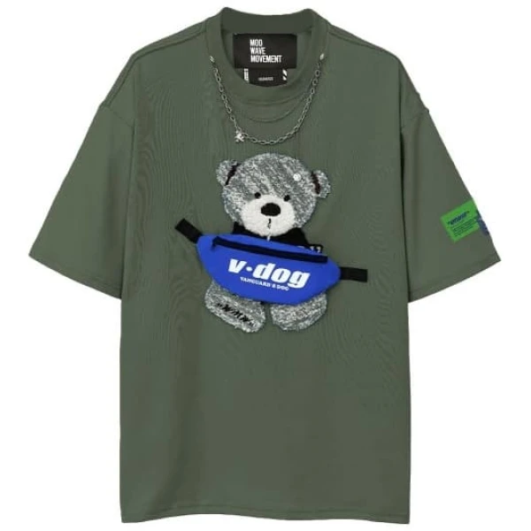 CAMISETA UNISEX MOD WAVE MOVEMENT OVERSIZED TEDDY CAPSULE T-SHIRT