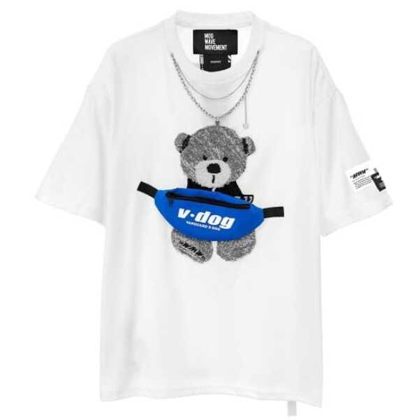 CAMISETA UNISEX MOD WAVE MOVEMENT OVERSIZED TEDDY CAPSULE T-SHIRT