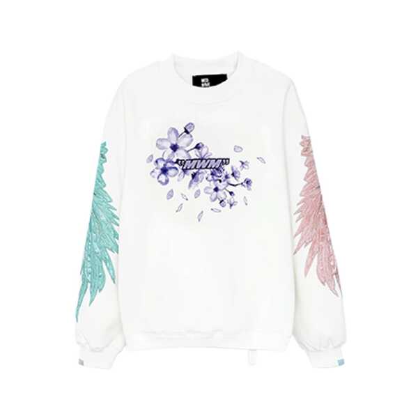 MWM SUDADERA ALAS BORDADAS