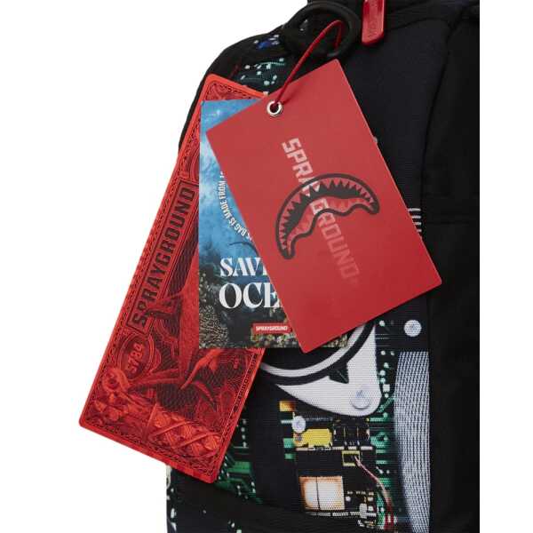 Mochila Sprayground MOTHER BOARD SHARK DLXSR BACKPACK - Image 9