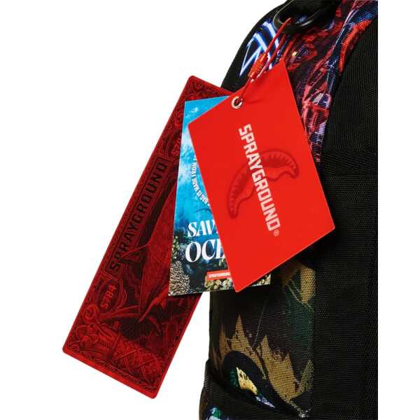 Mochila Sprayground CANT STOP THE SHARK DLXSR BACKPACK - Image 9