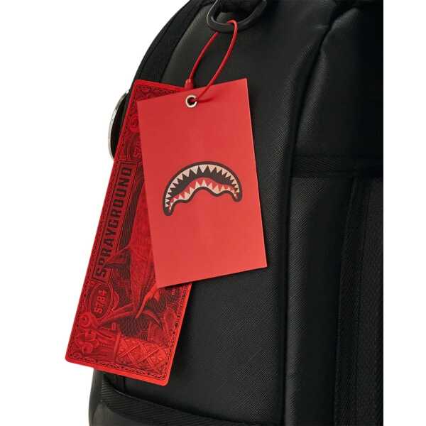 Mochila Sprayground SHARK CENTRAL BLACK OUT DLXSV BACKPACK - Image 9