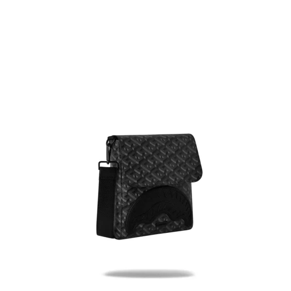 Bolsa pequeña Sprayground 3DSG BLACKOUT MESSENGER SLING - Image 2