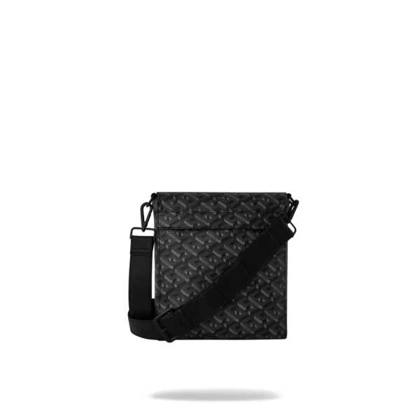 Bolsa pequeña Sprayground 3DSG BLACKOUT MESSENGER SLING - Image 3