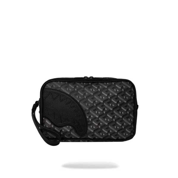 Pochette Sprayground 3DSG BLACKOUT TOILETRY BRICK