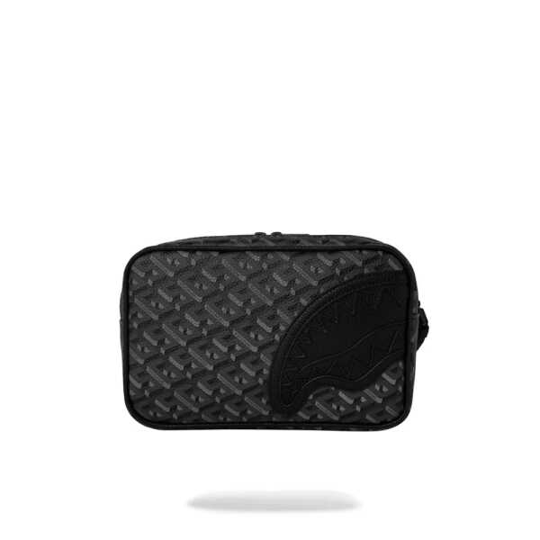 Pochette Sprayground 3DSG BLACKOUT TOILETRY BRICK - Image 3