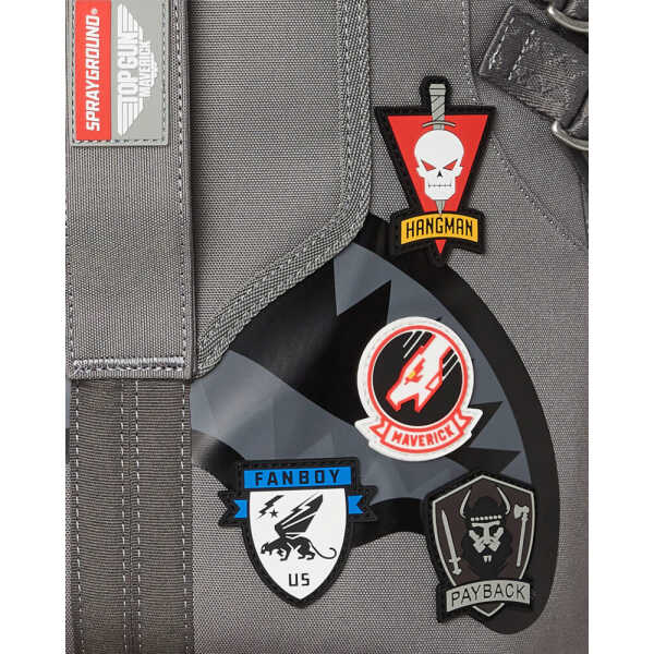 Mochila Sprayground TOP GUN PATCHES DLX BACKPACK - Image 9