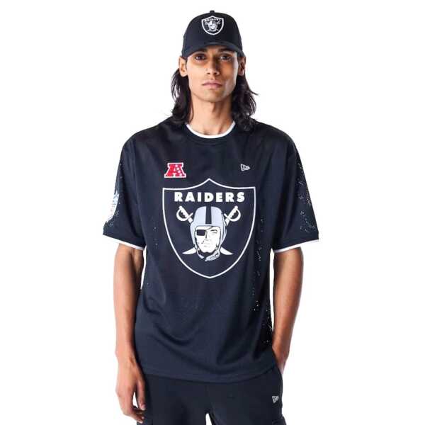 New Era Camiseta Oversized Las Vegas Raiders NFL Mesh
