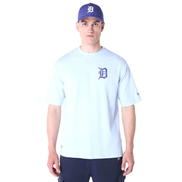 New Era Camiseta Oversized Detroit Tigers MLB League Essential Azul