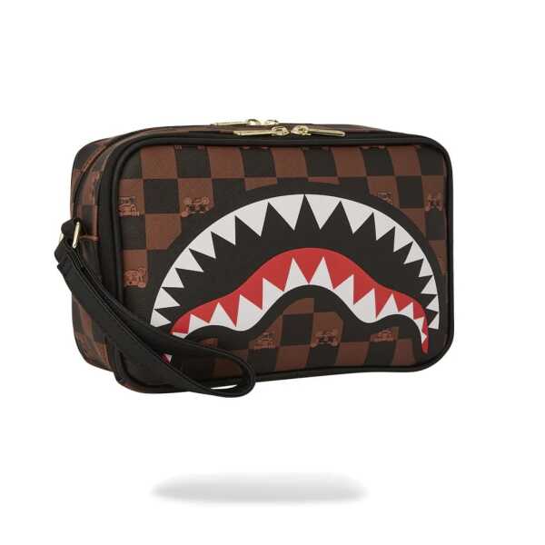 Bolso de mano Sprayground PEEKING CHARACTER CHECK TOILETRY