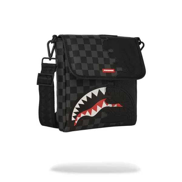 Riñonera Sprayground UNFINISHED SHARK MESSENGER SLING