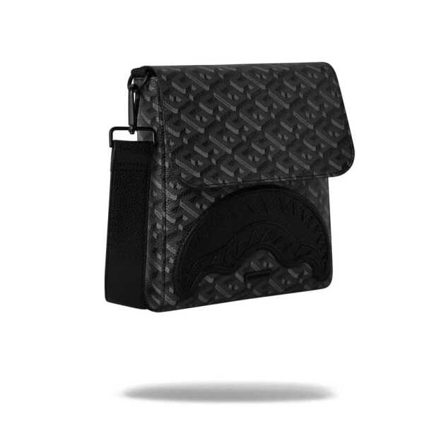 Riñonera Sprayground 3DSG BLACKOUT MESSENGER SLING