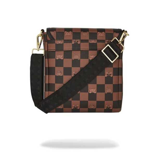 Riñonera Sprayground PEEKING CHARACTER CHECK MESSENGER SLING - Image 3