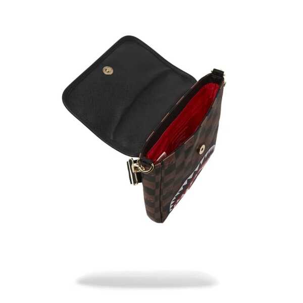 Riñonera Sprayground PEEKING CHARACTER CHECK MESSENGER SLING - Image 4