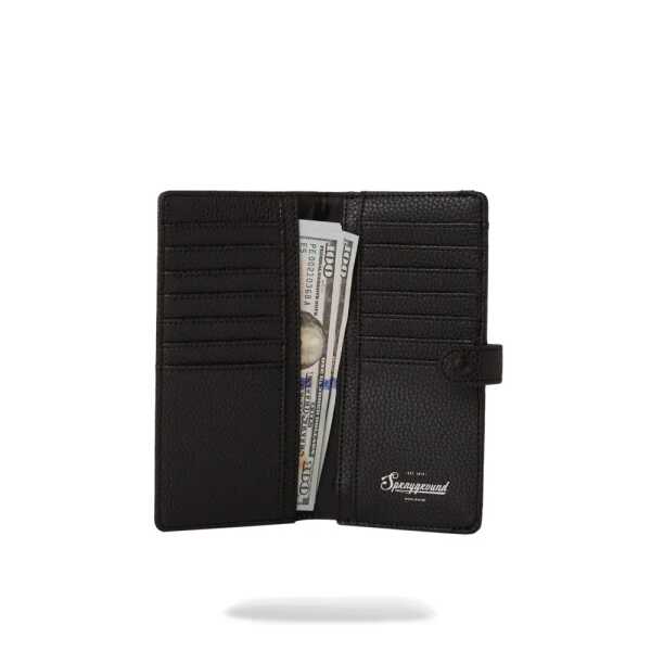 Billetera Sprayground 3DSG BLACKOUT LONG SINGLE FOLD WALLET - Image 4