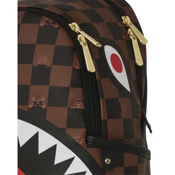 Mochila Sprayground PEEKING CHARACTER CHECK SAVAGE - Image 5