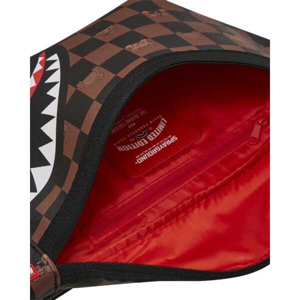 Riñonera Sprayground PEEKING CHARACTER CHECK CROSSBODY - Image 4