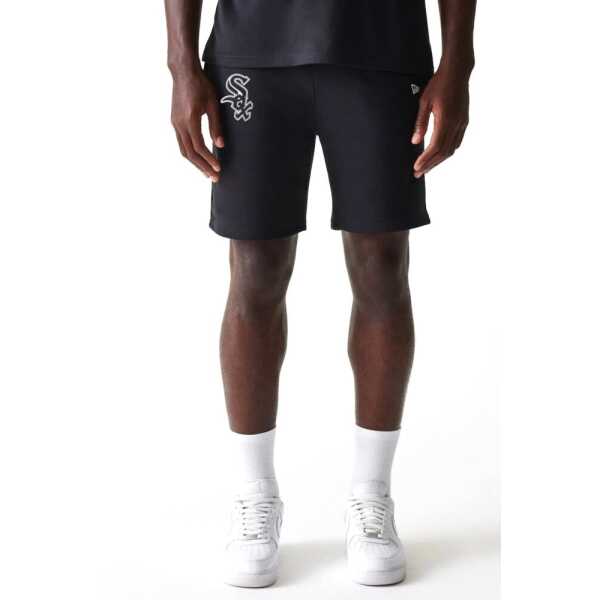 New Era Pantalón Corto White Sox MLB League Essential Negro