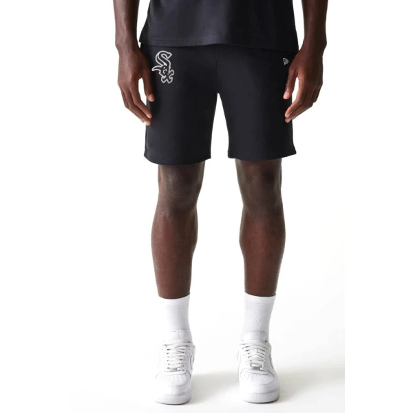 New Era Pantalón Corto White Sox MLB League Essential Negro