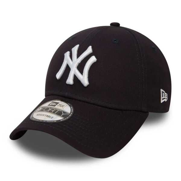 Gorra ajustable oficial New Era New York Yankees Essential Azul Marino 9FORTY