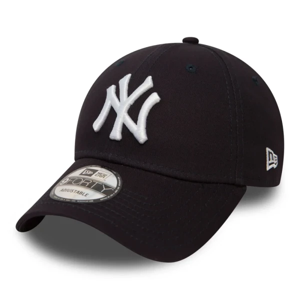 Gorra ajustable oficial New Era New York Yankees Essential Azul Marino 9FORTY