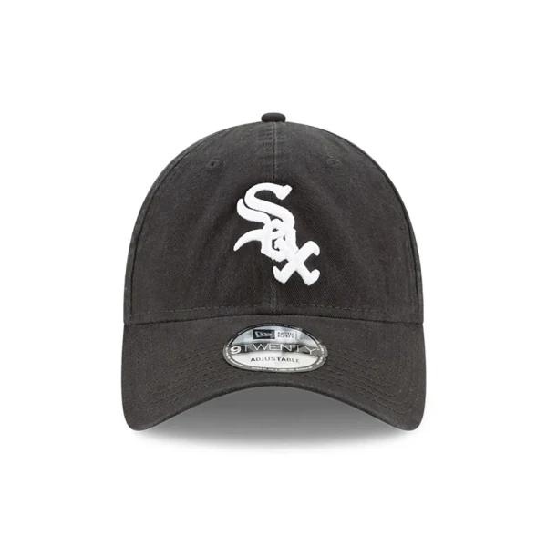 Gorra ajustable Chicago White Sox MLB Core Classic 9TWENTY Negro - Image 2