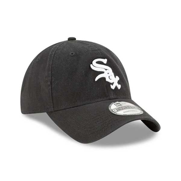 Gorra ajustable Chicago White Sox MLB Core Classic 9TWENTY Negro - Image 3