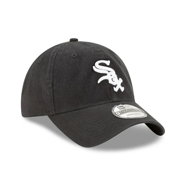 Gorra ajustable Chicago White Sox MLB Core Classic 9TWENTY Negro - Image 3