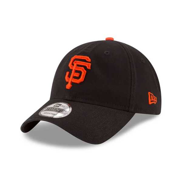 Gorra ajustable New Era San Francisco Giants MLB Core Classic Black 9TWENTY